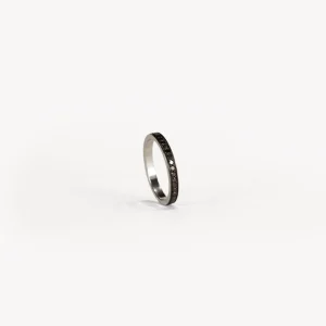 Compromiso^Joyería Suiza alianza_completa_oro_blanco_brillantes_negros
