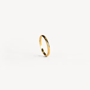 Compromiso^Joyería Suiza alianza de oro amarillo_2mm