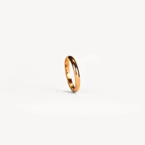 Compromiso^Joyería Suiza alianza de oro rosa_3mm