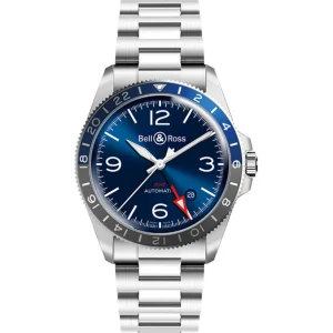 Bell & Ross^Bell & Ross BR V2-93 GMT Blue
