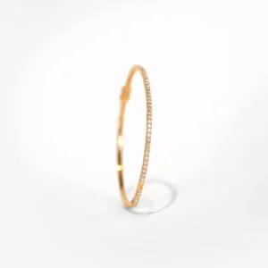 Pulseras^Joyería Suiza Pendientes de aro en oro rosa y brillantes 1PE0031595