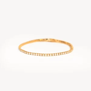 Pulseras^Joyería Suiza Pendientes de aro en oro rosa y brillantes 1PE0031595