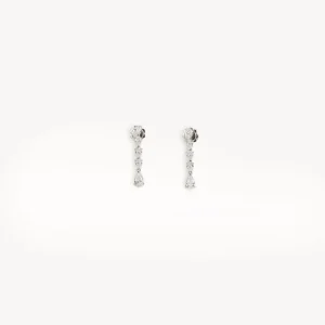 Pendientes^Joyería Suiza Pendientes de aro en oro rosa y brillantes 1PE0031595