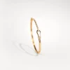 Pulseras^Joyería Suiza Pendientes de aro en oro rosa y brillantes 1PE0031595