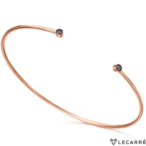 Pulseras^Joyería Suiza Pulsera abierta oro rosa