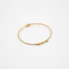 Pulseras^Joyería Suiza Pulsera ri虂gida de oro rosa con brillantes