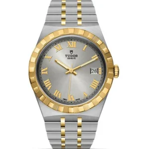 Tudor^Tudor Reloj Royal de 38mm en acero y oro amarillo